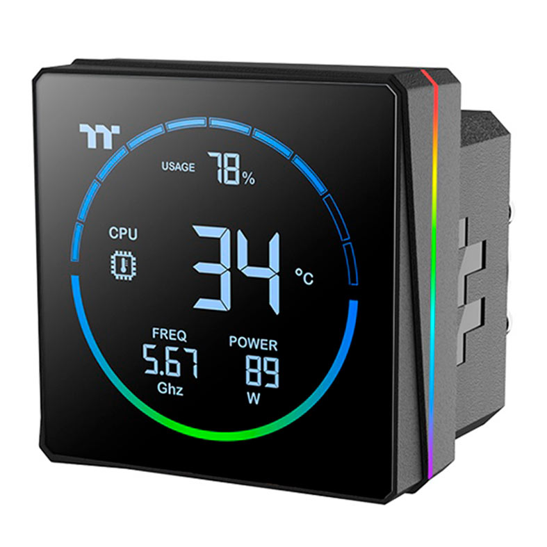 Water Cooler Thermaltake TH360-S V3, ARGB, 360mm, Preto, CL-W470-PL12SW-A - miniatura 3