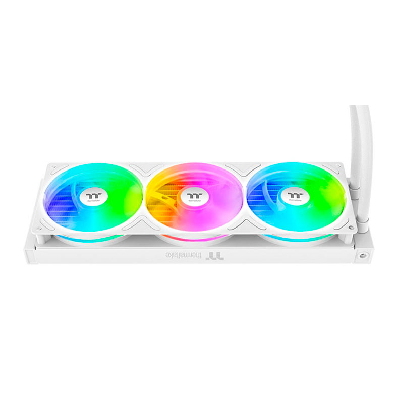Water Cooler Thermaltake TH360 V3 Ultra, ARGB, 360mm, Branco, CL-W476-PL12SW-A - miniatura 4
