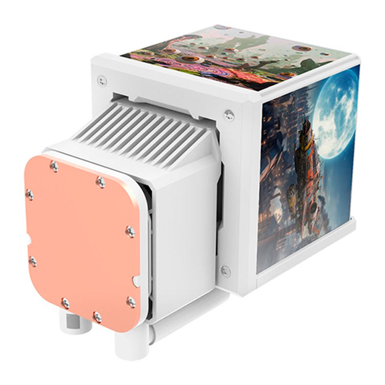 Water Cooler Thermaltake Minicube 360 Ultra, ARGB, 360mm, Branco, CL-W482-PL12SW-A - miniatura 4