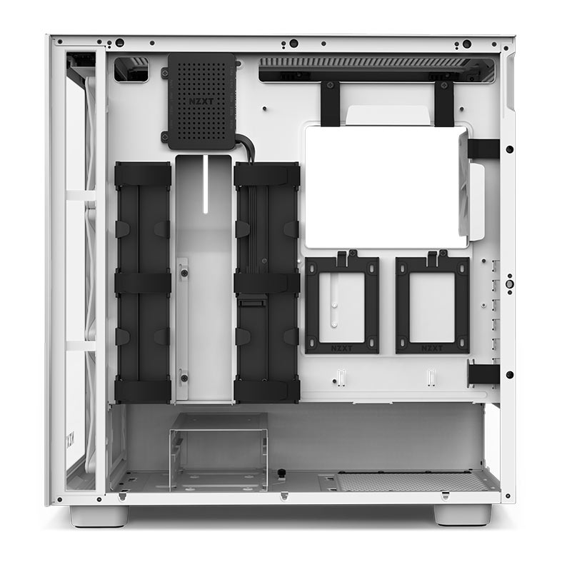 Gabinete Gamer NZXT H7 Elite, RGB, Mid-Tower, Lateral de Vidro, Com 4 Ventoinhas, Branco, CM-H71EW-01 - miniatura 9