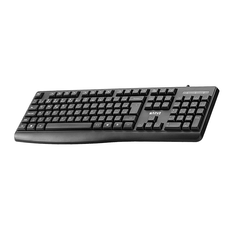 Kit Teclado e Mouse Marvo CM009, ABNT2, 1200DPI, USB, Preto, CM009-PT - miniatura 5