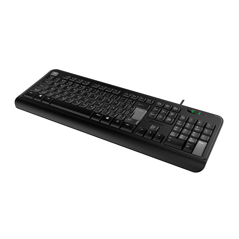 Teclado PCYes Comfort, ABNT2, Preto, CMFBK - miniatura 4