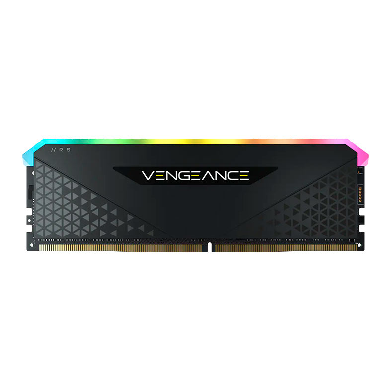 Memoria Corsair Vengeance RGB RS, 16GB (1x16GB), DDR4, 3200MHz, C16, Preto, CMG16GX4M1E3200C16