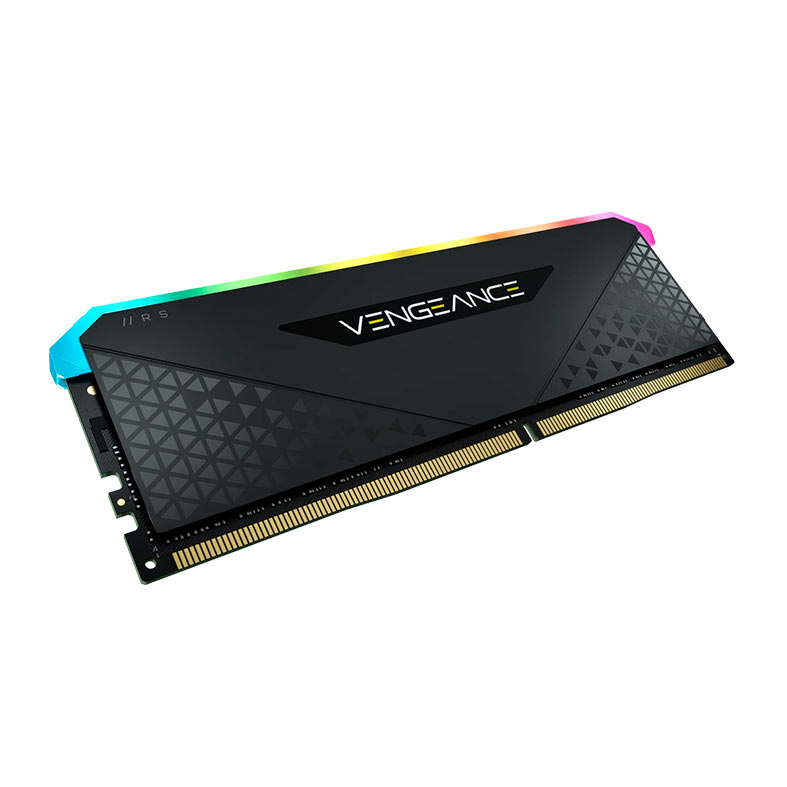 Memoria Corsair Vengeance RGB RS, 8GB (1x8GB), DDR4, 3200MHz, C16, Preta, CMG8GX4M1E3200C16 - miniatura 4