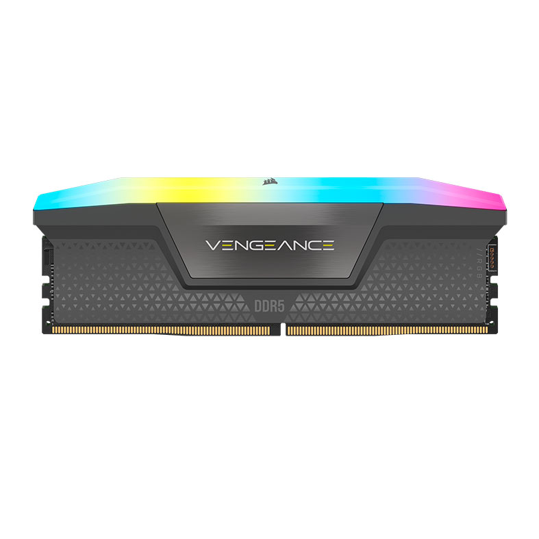 Memoria Corsair Vengeance, RGB, 16GB (2x8GB), DDR5, 5600MHz, CL40, Cinza, CMH16GX5M2B5600Z40 - miniatura 4