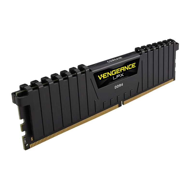 Memoria Corsair Vengeance LPX, 16GB (1x16GB), DDR4, 3200MHz, C16, Preto, CMK16GX4M1E3200C16 - miniatura 3