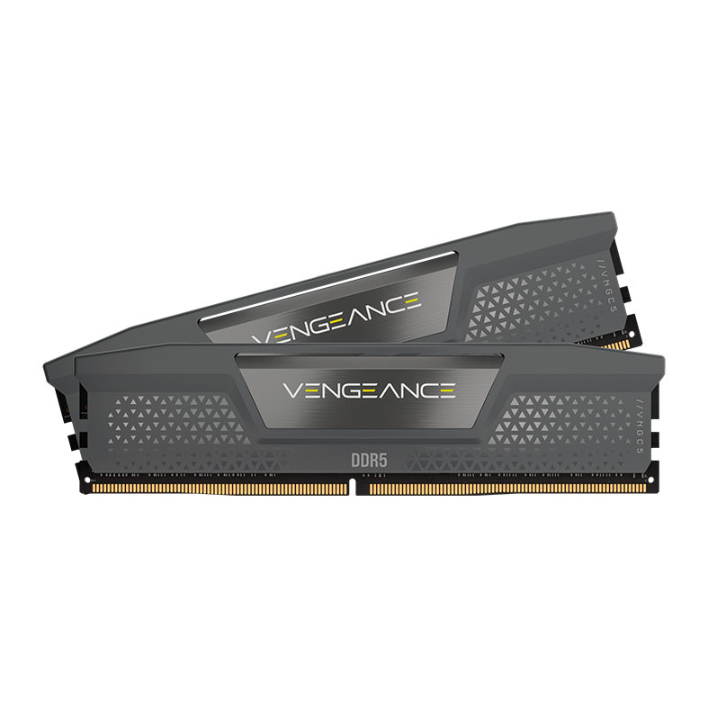 Memoria Corsair Vengeance, 16GB (2x8GB), DDR5, 5600MHz, CL40, Cinza, CMK16GX5M2B5600Z40 - imagem 1