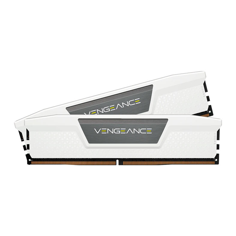 Memoria Corsair Veagence, 32GB (2x16GB), DDR5, 5600MHz, C40, Branco, CMK32GX5M2B5600C40W - imagem 1