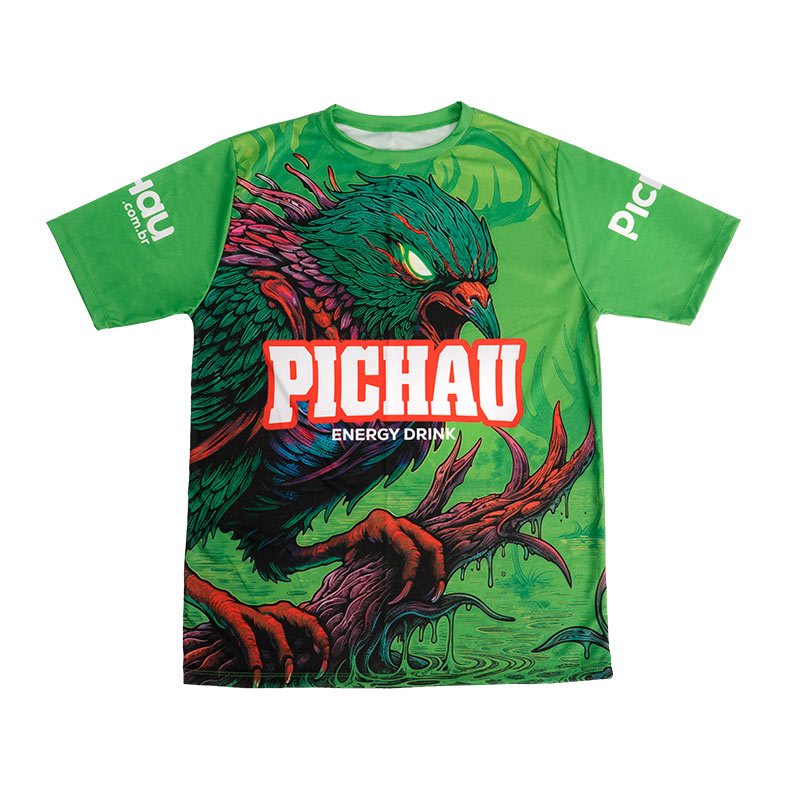 Camisa Pichau Energy Drink, Tamanho G3, Verde, CMS-PG-ENG-VDG3 - imagem 1