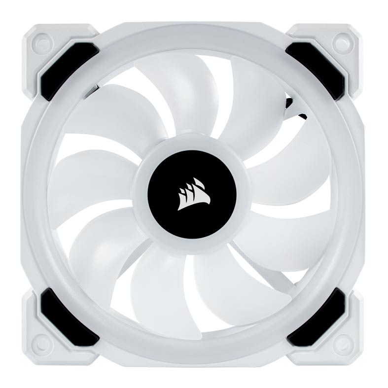 Ventoinha Corsair LL120 RGB Branca 2018, 120mm, CO-9050091-WW - miniatura 5