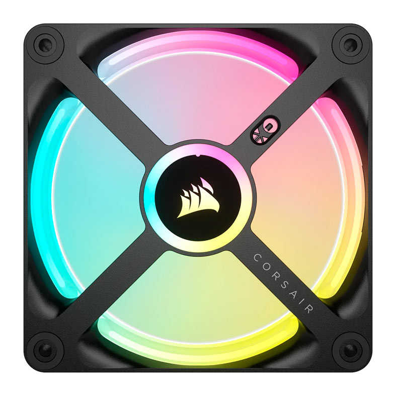 Ventoinha Corsair Icue Link QX120, RGB, 120mm, Preto, CO-9051001-WW - miniatura 5