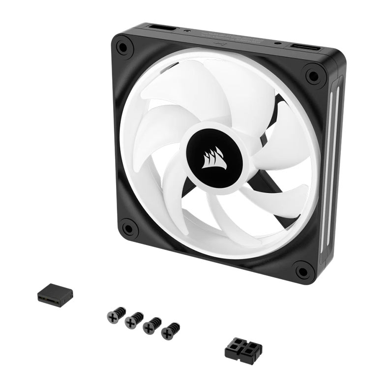 Ventoinha Corsair Icue Link QX120, RGB, 120mm, Preto, CO-9051001-WW - miniatura 7