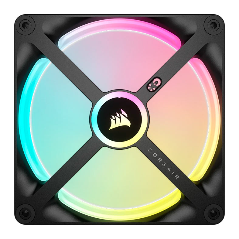 Ventoinha Corsair Icue Link QX140, RGB, 140mm, Preto, CO-9051003-WW - miniatura 5