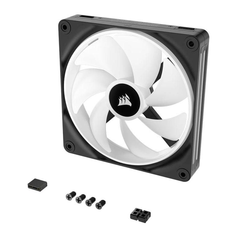 Ventoinha Corsair Icue Link QX140, RGB, 140mm, Preto, CO-9051003-WW - miniatura 7