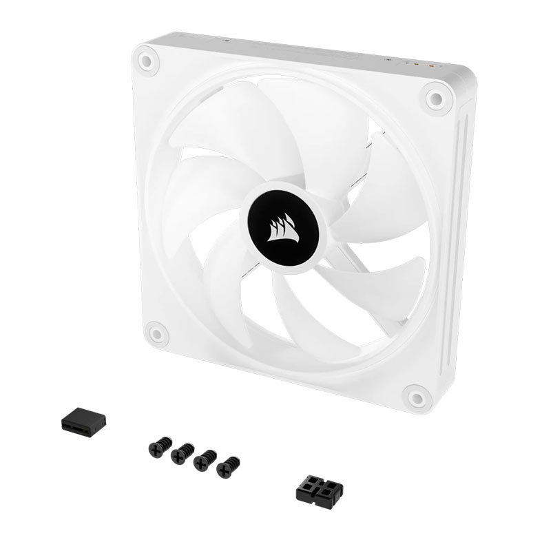 Ventoinha Corsair Icue Link QX140 PWM, RGB, 140mm, Branco, CO-9051007-WW - miniatura 7