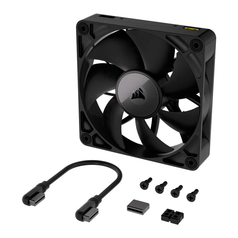 Ventoinha Corsair Icue Link RX140 PWM, 140mm, Preto, CO-9051011-WW - miniatura 3