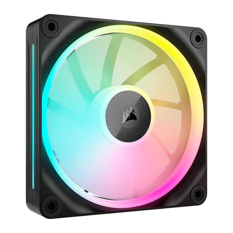 Kit Ventoinhas Corsair Icue Link LX120, RGB, 3x120mm, Preto, CO-9051026-WW - miniatura 4