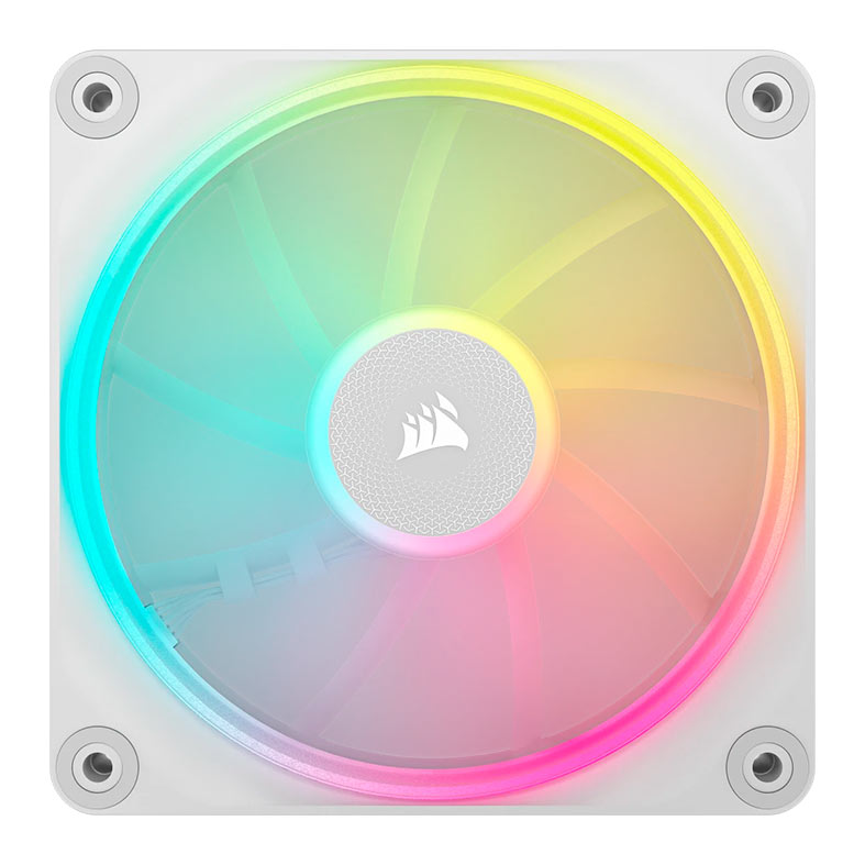 Kit Ventoinhas Corsair Icue Link LX120, RGB, 3x120mm, Branco, CO-9051030-WW - miniatura 3
