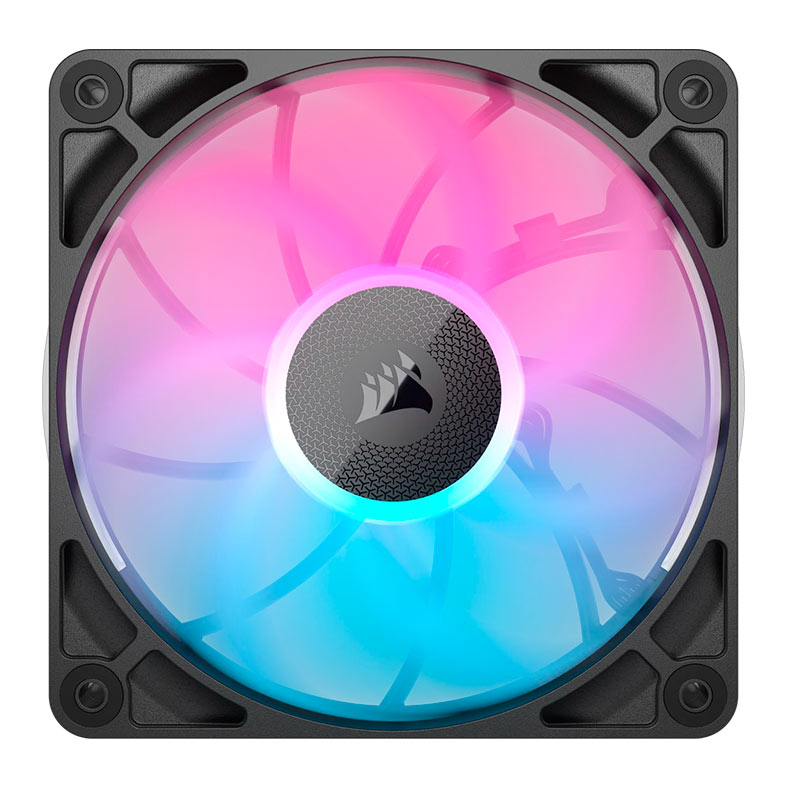 Kit Ventoinhas Corsair Icue Link RX120 Max, RGB, 3x120mm, Preto, CO-9051034-WW - miniatura 3