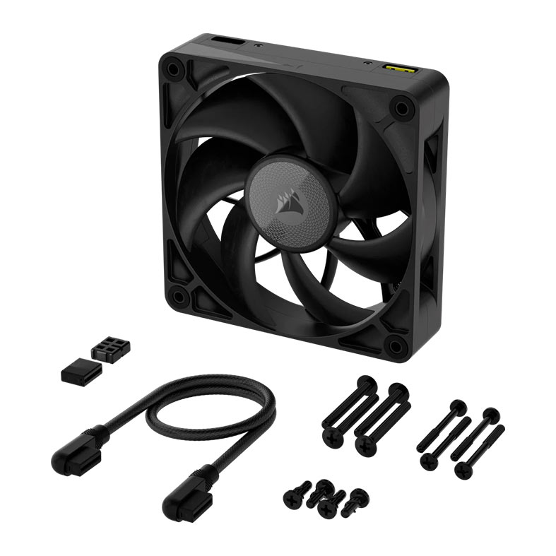 Ventoinha Corsair Icue Link RX120 Max, 120mm, Preto, CO-9051041-WW - miniatura 3