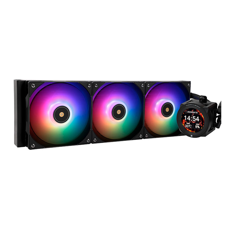 Water Cooler Thermalright Core Vision 360, ARGB, 360mm, Preto, TR-CV-360-BK-ARGB - miniatura 3