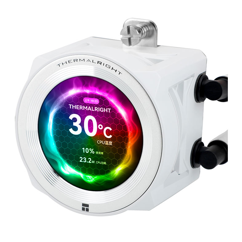 Water Cooler Thermalright Core Vision 360, ARGB, 360mm, Branco, TR-CV-360-WH-ARGB - miniatura 6