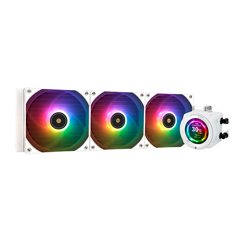 Water Cooler Thermalright Core Vision 360, ARGB, 360mm, Branco, TR-CV-360-WH-ARGB - miniatura 5