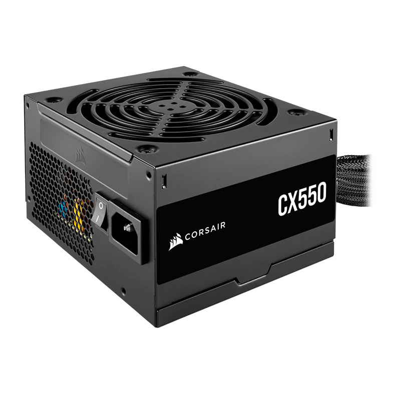 Fonte Corsair CX550, 550W, 80 Plus Bronze, Preto, CP-9020277-BR - miniatura 3