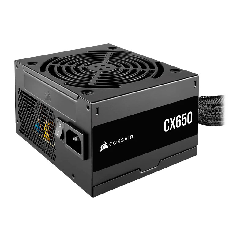 Fonte Corsair CX650, 650W, 80 Plus Bronze, Preto, CP-9020278-BR - miniatura 3
