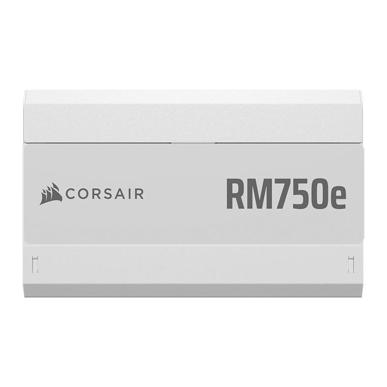 Fonte Corsair RM750e, 750W, Full-Modular, ATX 3.1 PCIe 5.1, Cybenetics Gold, Branco, CP-9020292-BR - miniatura 3