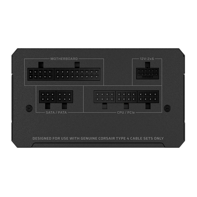 PRE VENDA - Fonte Corsair RM850e, 850W, Full-Modular, ATX 3.1, PCIe 5.1, Cybenetics Gold, Preto, CP-9020296-BR - miniatura 5