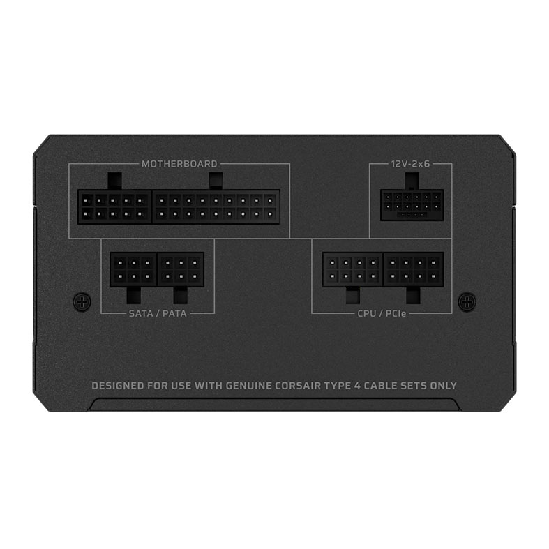 PRE VENDA - Fonte Corsair RM650e, 650W, Full-Modular, ATX 3.1, PCIe 5.1, Cybenetics Gold, Preto, CP-9020302-BR - miniatura 6