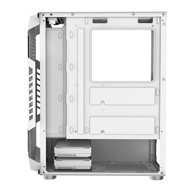 Gabinete Gamer Alseye Cream, Mid-Tower, Lateral de Vidro, Branco, CREAM-WH - miniatura 9