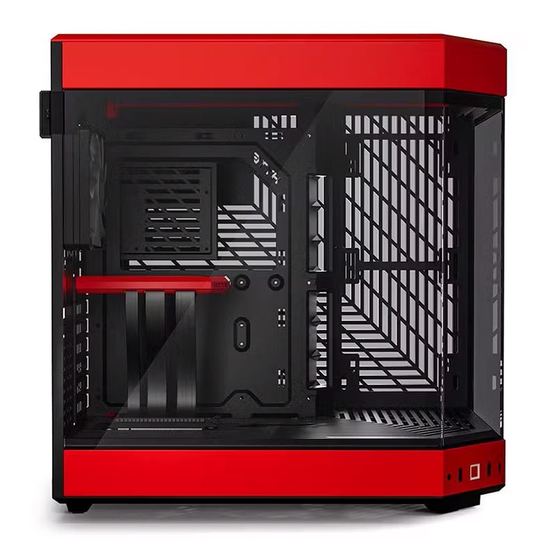 Gabinete Gamer Hyte 60, Mid-Tower, Lateral de Vidro, Preto e Vermelho, CS-HYTE-Y60-BR - miniatura 4