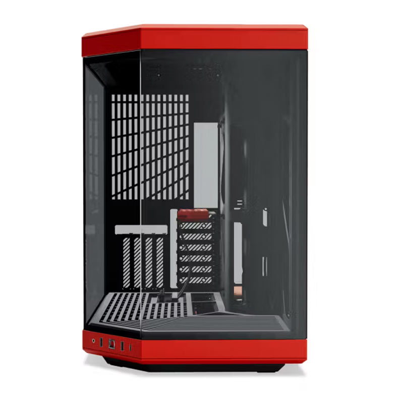 Gabinete Gamer Hyte Y70, Mid Tower, Lateral de Vidro, Preto e Vermelho, CS-HYTE-Y70-BR - miniatura 3