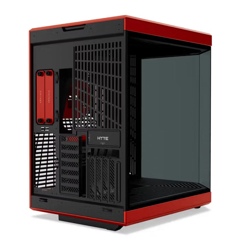 Gabinete Gamer Hyte Y70, Mid Tower, Lateral de Vidro, Preto e Vermelho, CS-HYTE-Y70-BR - miniatura 7