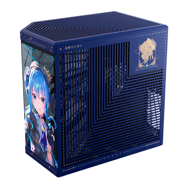 Gabinete Gamer Hyte Y70 HOSHIMACHI SUISEI, Mid Tower, Lateral de Vidro, Azul, CS-HYTE-Y70-SUISEI-E - miniatura 4