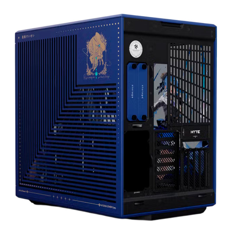 Gabinete Gamer Hyte Y70 HOSHIMACHI SUISEI, Mid Tower, Lateral de Vidro, Azul, CS-HYTE-Y70-SUISEI-E - miniatura 7