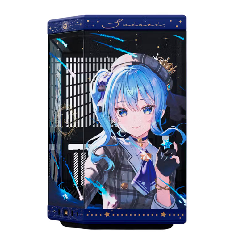 Gabinete Gamer Hyte Y70 HOSHIMACHI SUISEI, Mid Tower, Lateral de Vidro, Azul, CS-HYTE-Y70-SUISEI-E - miniatura 3