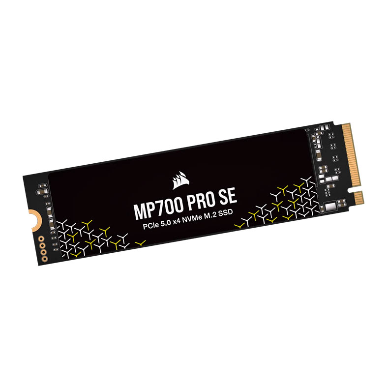 SSD Corsair MP700 Pro SE, 4TB, M.2 2280, PCIe 5.0 x4 NVMe, Leitura 14000MB/s, Gravacao 12000MB/s, Preto, CSSD-F4000GBMP700PNHS - miniatura 3