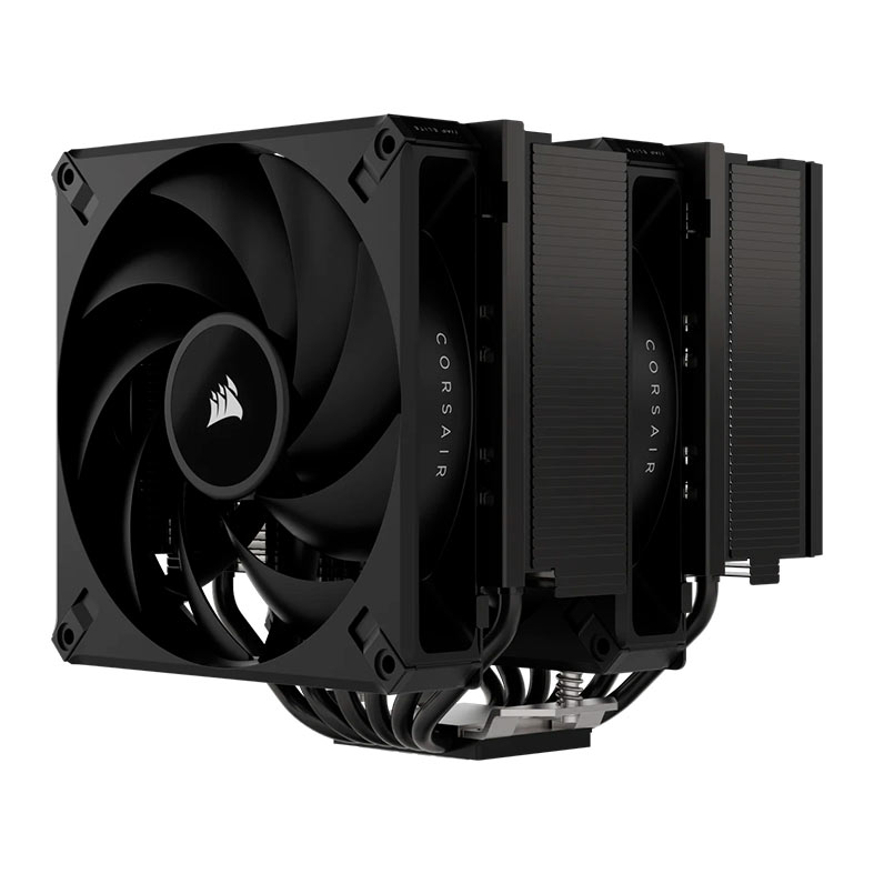 Cooler Para Processador Corsair A115 Twin Tower, 140mm, Preto, CT-9010011-WW - imagem 1