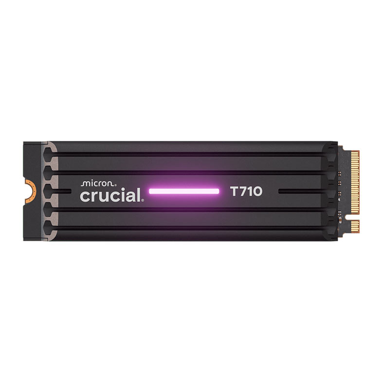 SSD Crucial T710, 4TB, M.2 2280, PCIe NVMe, Leitura 14900MB/s, Gravacao 13800MB/s, CT4000T710SSD5 - imagem 1