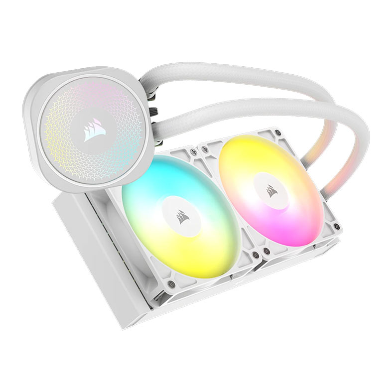 Water Cooler Corsair Nautilus 240 RS, ARGB, 240mm, Branco, CW-9060094-WW - miniatura 3
