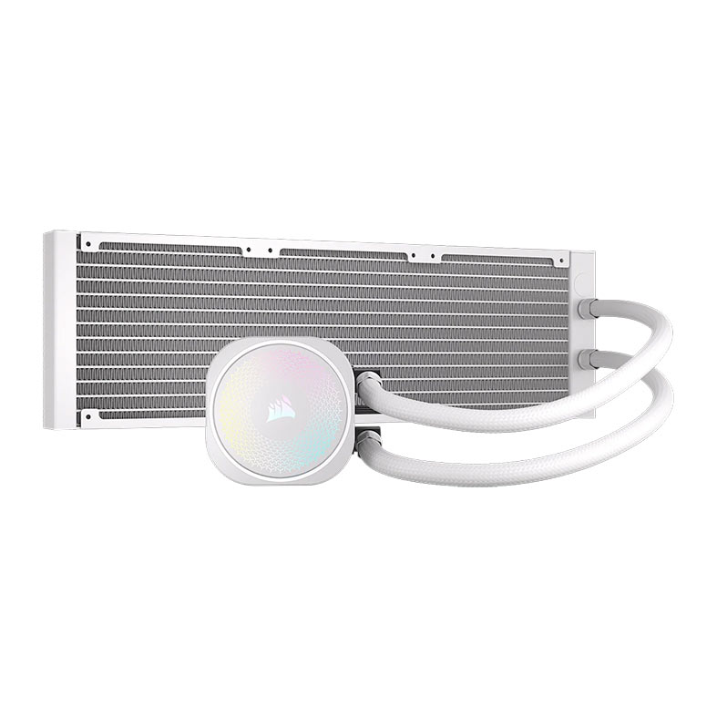Water Cooler Corsair Nautilus 360 RS, ARGB, 360mm, Branco, CW-9060095-WW - miniatura 6