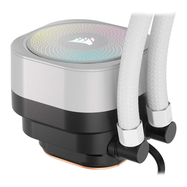 Water Cooler Corsair Nautilus 360 RS, ARGB, 360mm, Branco, CW-9060095-WW - miniatura 7