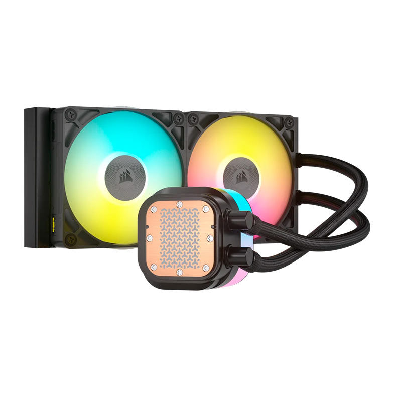 Water Cooler Corsair Icue Link Titan 240 RX AIO, RGB, 240mm, Preto, CW-9061016-WW - miniatura 3