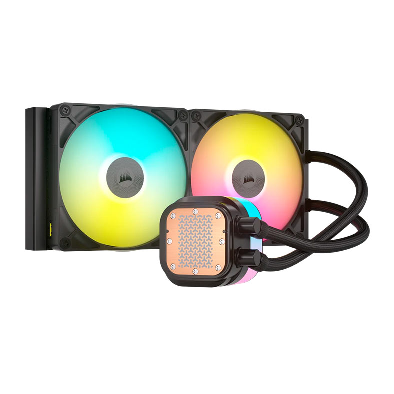 Water Cooler Corsair Icue Link Titan 280 RX AIO, RGB, 280mm, Preto, CW-9061017-WW - miniatura 3