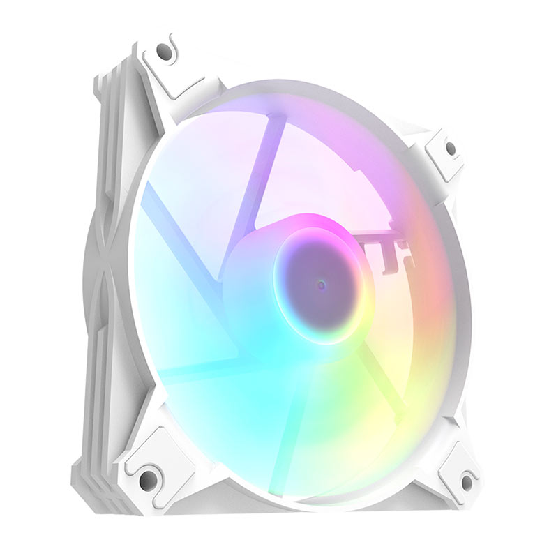 Ventoinha Aigo Darkflash CX6, 120mm, ARGB, Branco, CX6-WHITE - miniatura 3