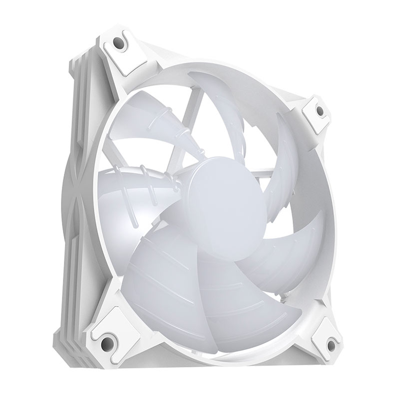 Ventoinha Aigo Darkflash CX6, 120mm, ARGB, Branco, CX6-WHITE - miniatura 4