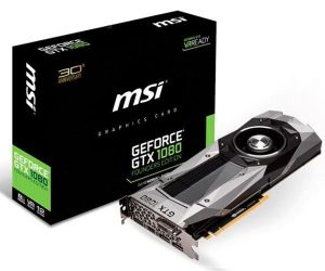 Placa de Vídeo MSI Geforce GTX 1080 Founders Edition 8GB GDDR5X